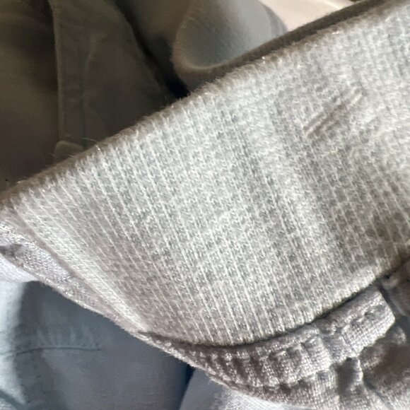 J Jill Elastic Waist Tie Crop Pants‎ Linen Blend Size 14 Light Blue - Picture 6 of 6